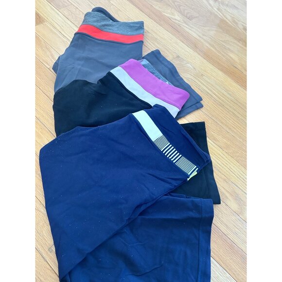Lululemon Womens Yoga Pants Bundle Size 8Variety of Colors & Designs Comfortable - Picture 2 of 16